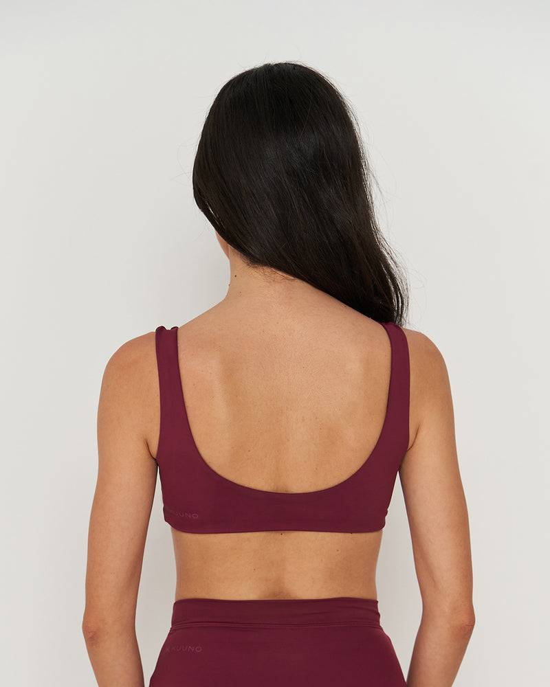 Kuuno Bikini Top Dark Berry Günstiger Verkauf