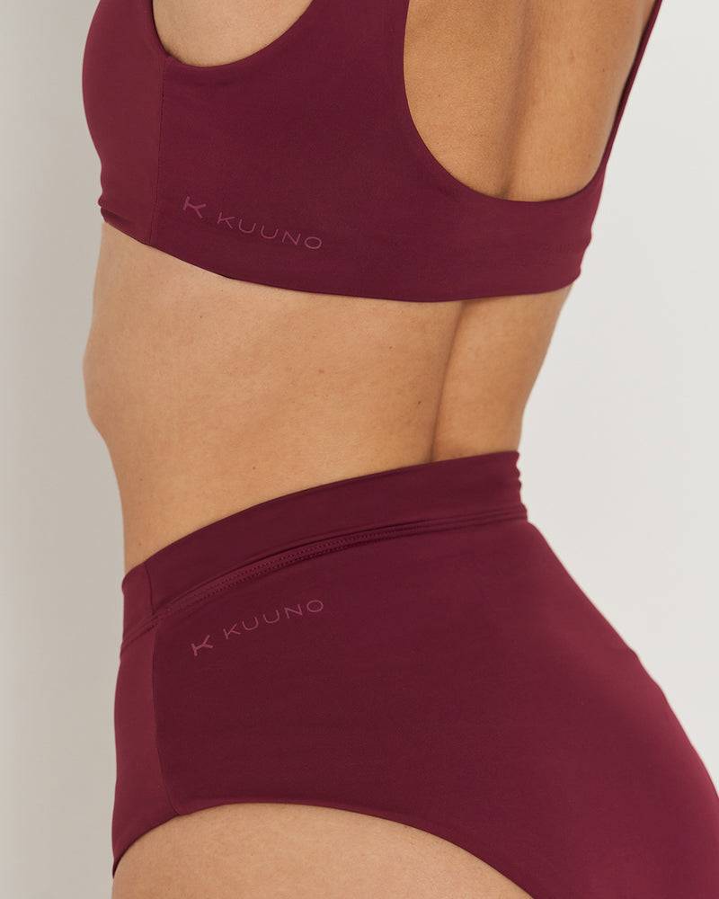 Kuuno Bikini Top Dark Berry Günstiger Verkauf