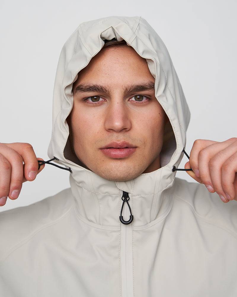 Kuuno Everyday Half Zip Jacket Light Beige Fabrikverkauf