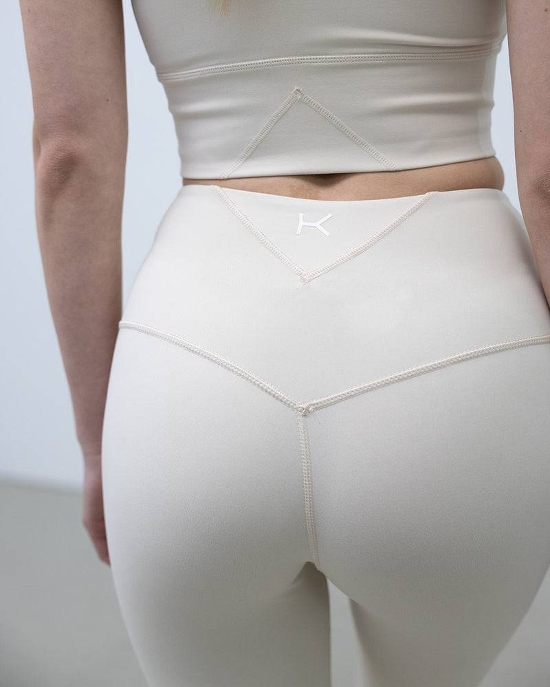 Kuuno Tall Essential High Waist Tights Light Beige Günstig kaufen