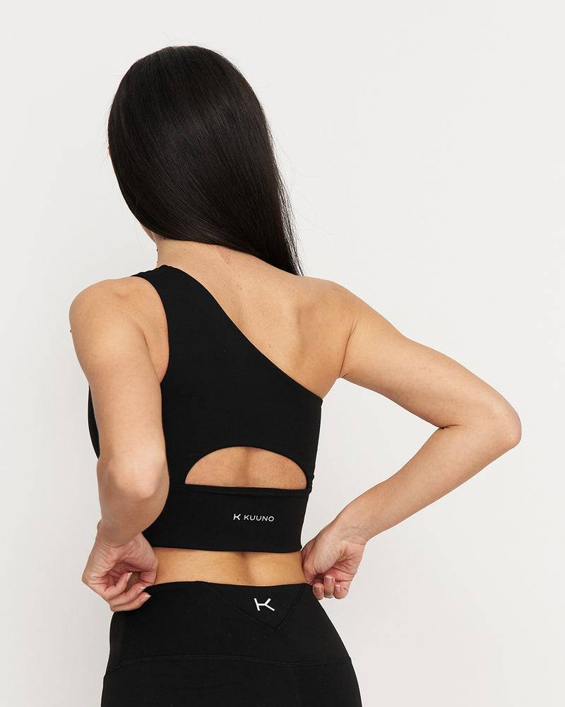 Kuuno Essential One Shoulder Bra Night Black Online Shopping