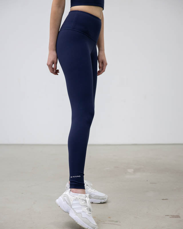 Kuuno Tall Essential High Waist Tights Navy Blue Black Friday