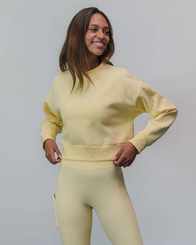 Kuuno Dynamic High Waist Tights Pale Yellow Osterangebot