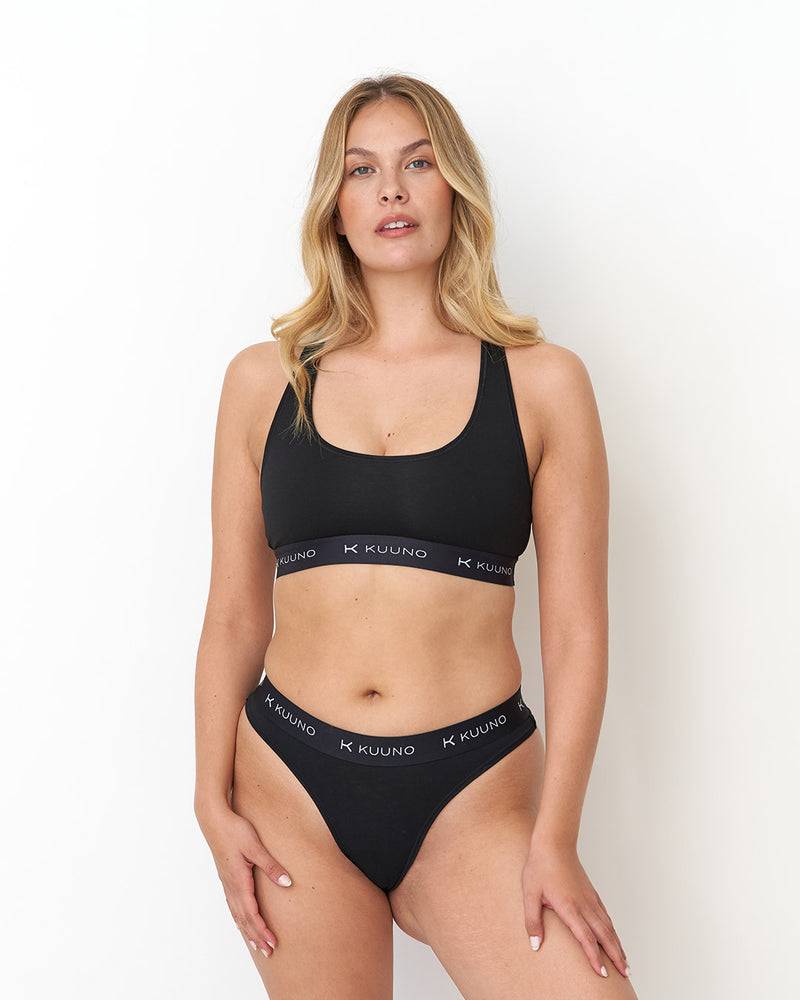 Kuuno Everyday Bra Sporty Night Black Neueste Mode