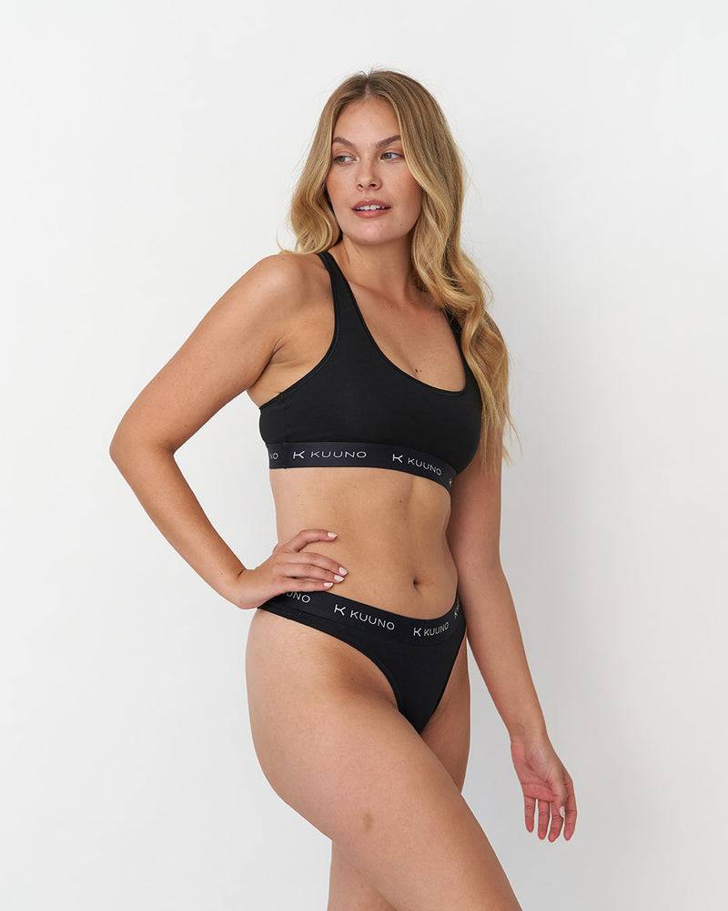 Kuuno Everyday Bra Sporty Night Black Neueste Mode