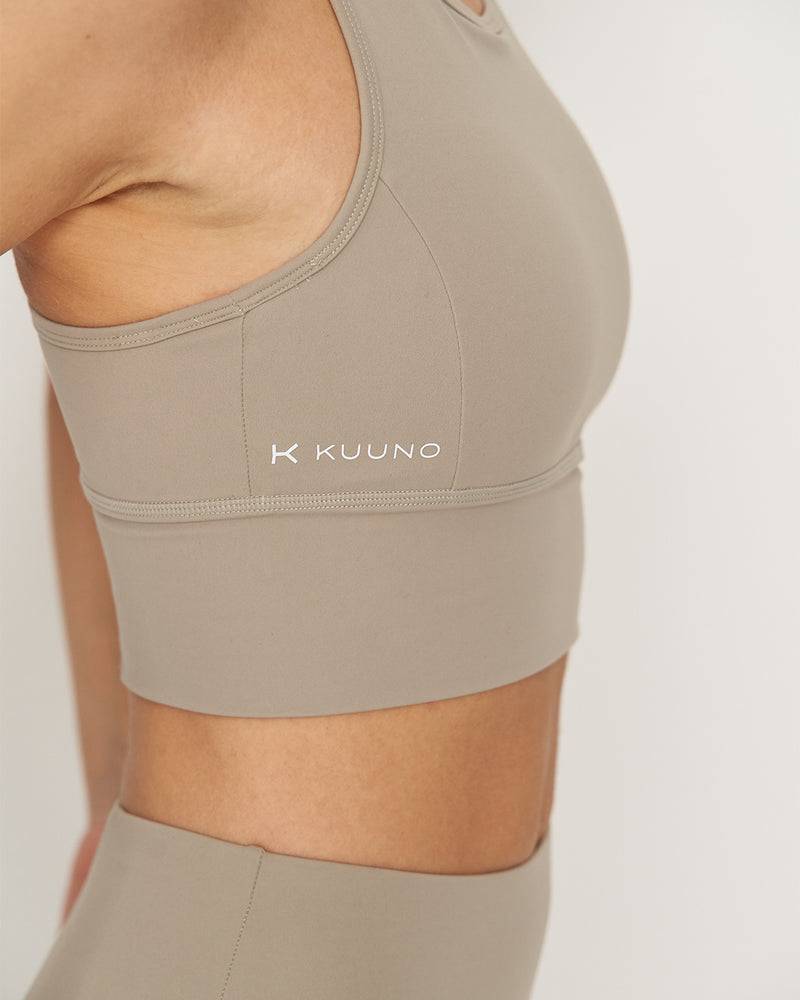 Kuuno Essential Movement Bra Deep Sand Bestseller