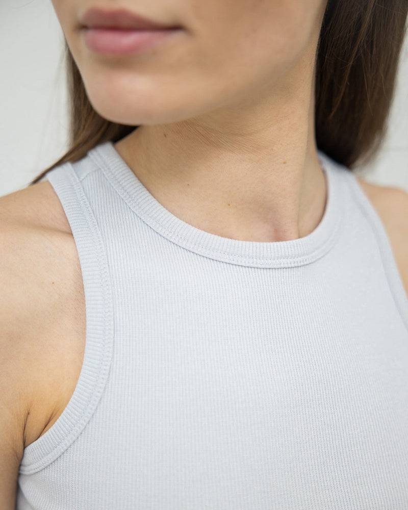 Kuuno Everyday Cotton Tank Top Simple Grey Saisonale Angebote