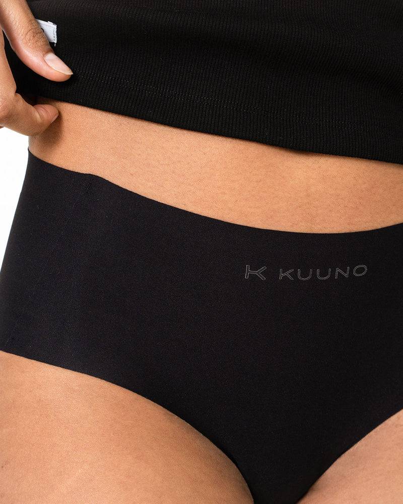Kuuno 3er-Set Seamless High Waist Classic Brief Night Black Super Sparpreis