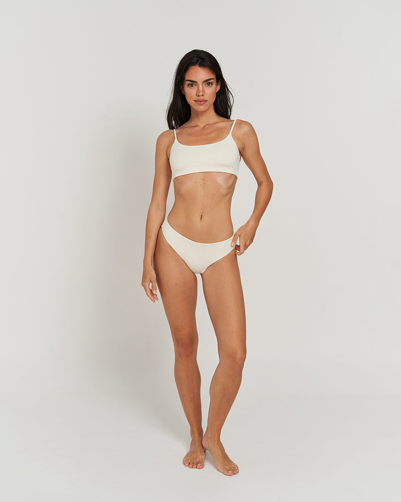 Kuuno Bikini Bottom Classic Off White Sonderangebot der Fabrik