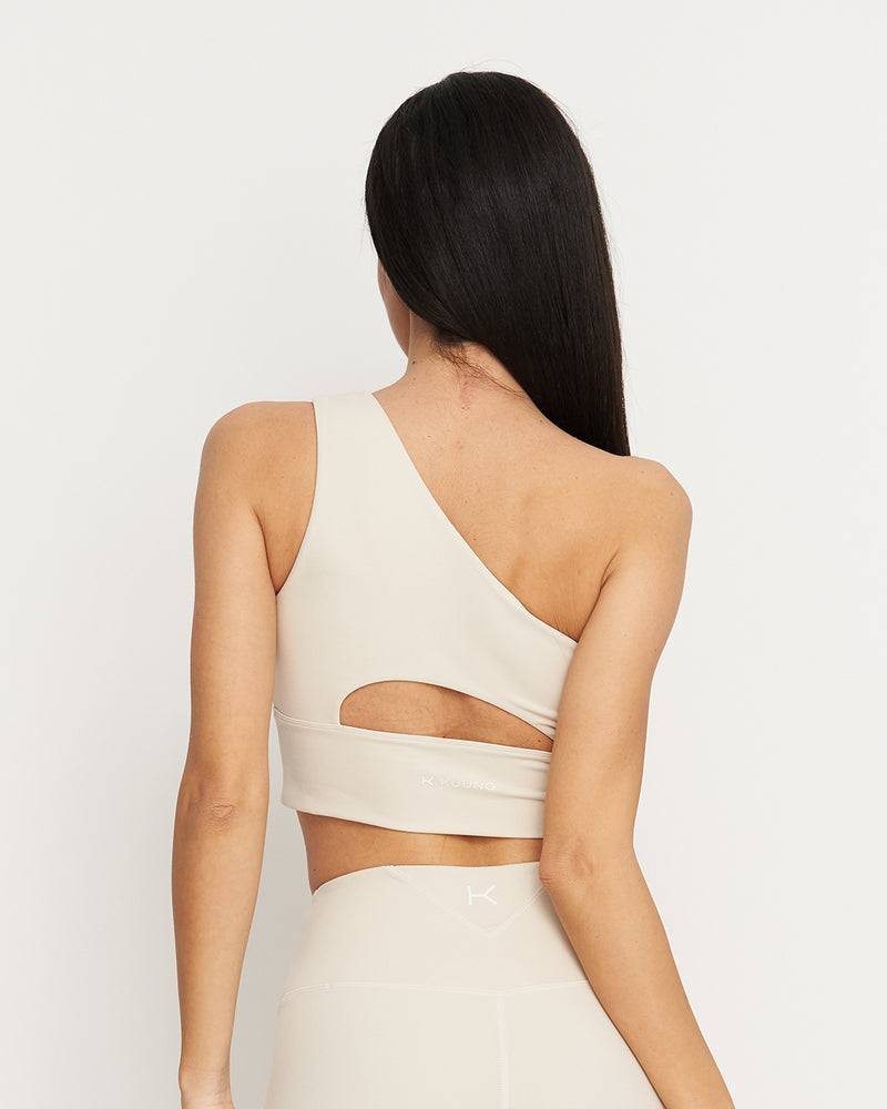 Kuuno Essential One Shoulder Bra Light Beige Bis zu 55% Rabatt