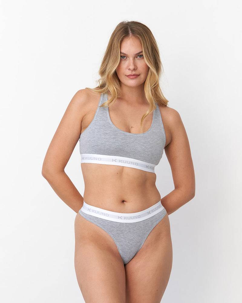 Kuuno Everyday Bra Sporty Light Grey Discount Store für neue Produkte