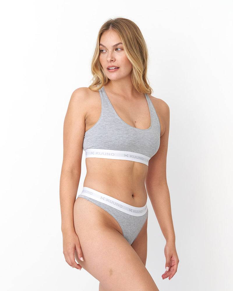 Kuuno Everyday Bra Sporty Light Grey Discount Store für neue Produkte