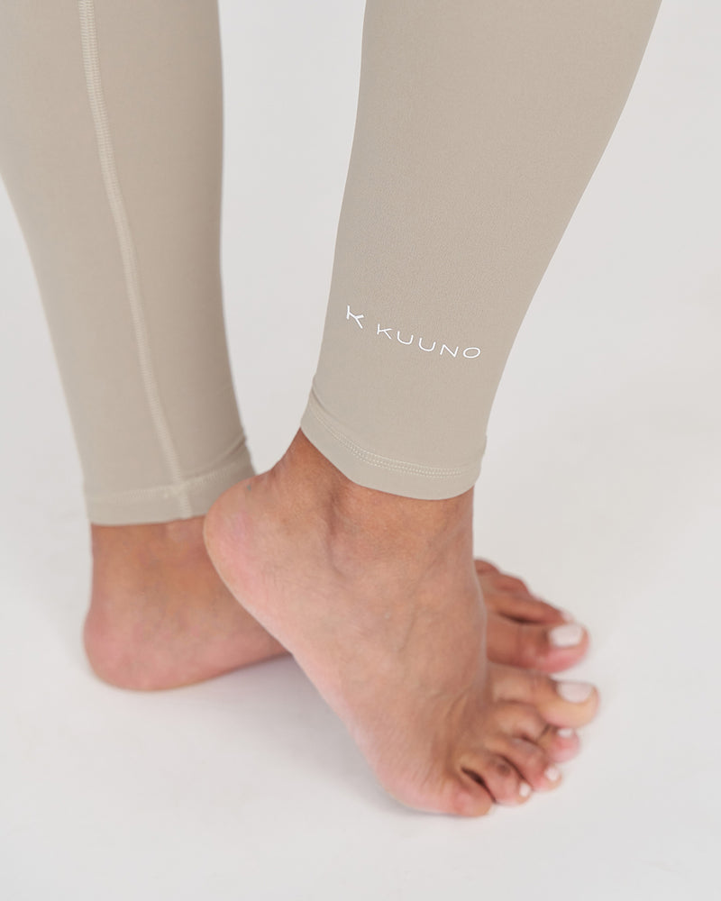 Kuuno Tall Essential High Waist Tights Deep Sand Fabrikladen