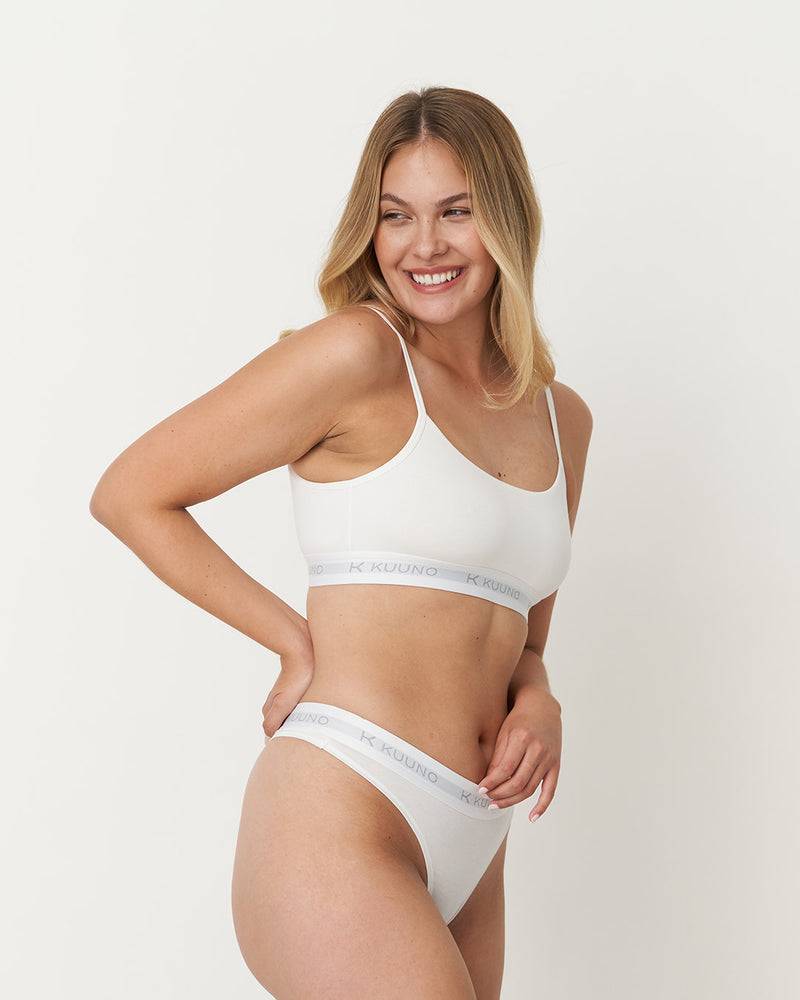 Kuuno Everyday Soft Bra Classic White Black Friday Preise