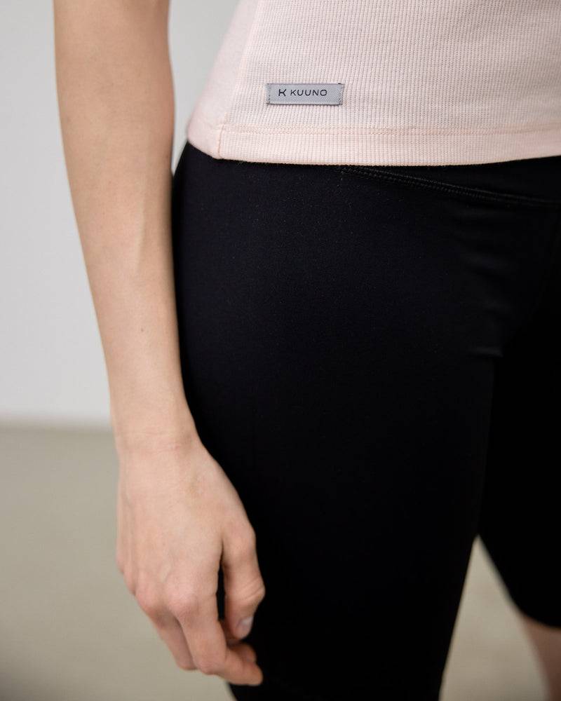 Kuuno Everyday Cotton Tank Top Light Pink Online