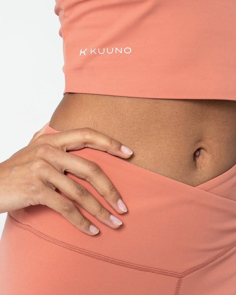 Kuuno Essential Cropped Longsleeve Coral Pink Günstiger Verkauf