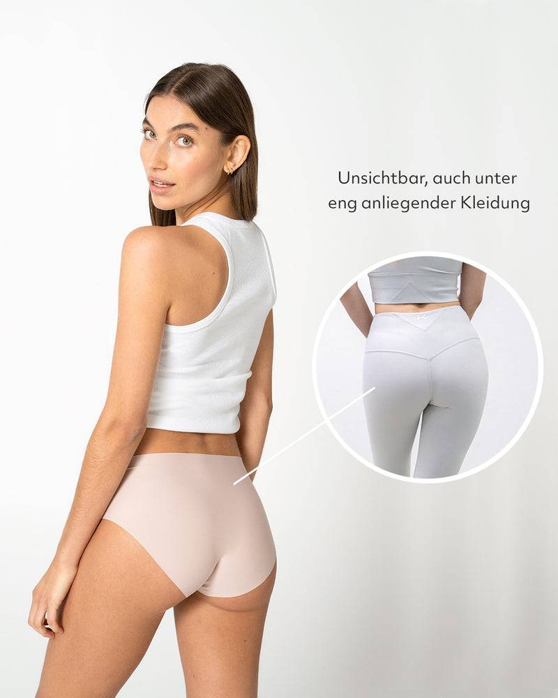 Kuuno Seamless High Waist Classic Brief Natural Blush Limitierter Zeitrabatt