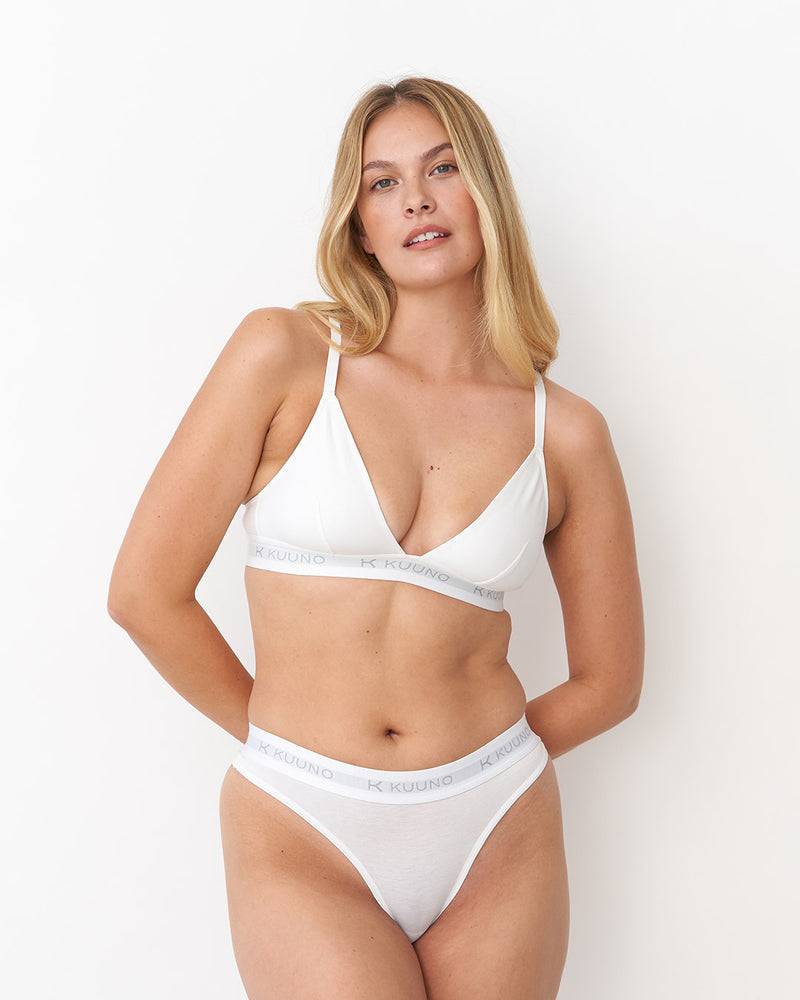 Kuuno 3er-Set Everyday Thong Classic White Osterangebot