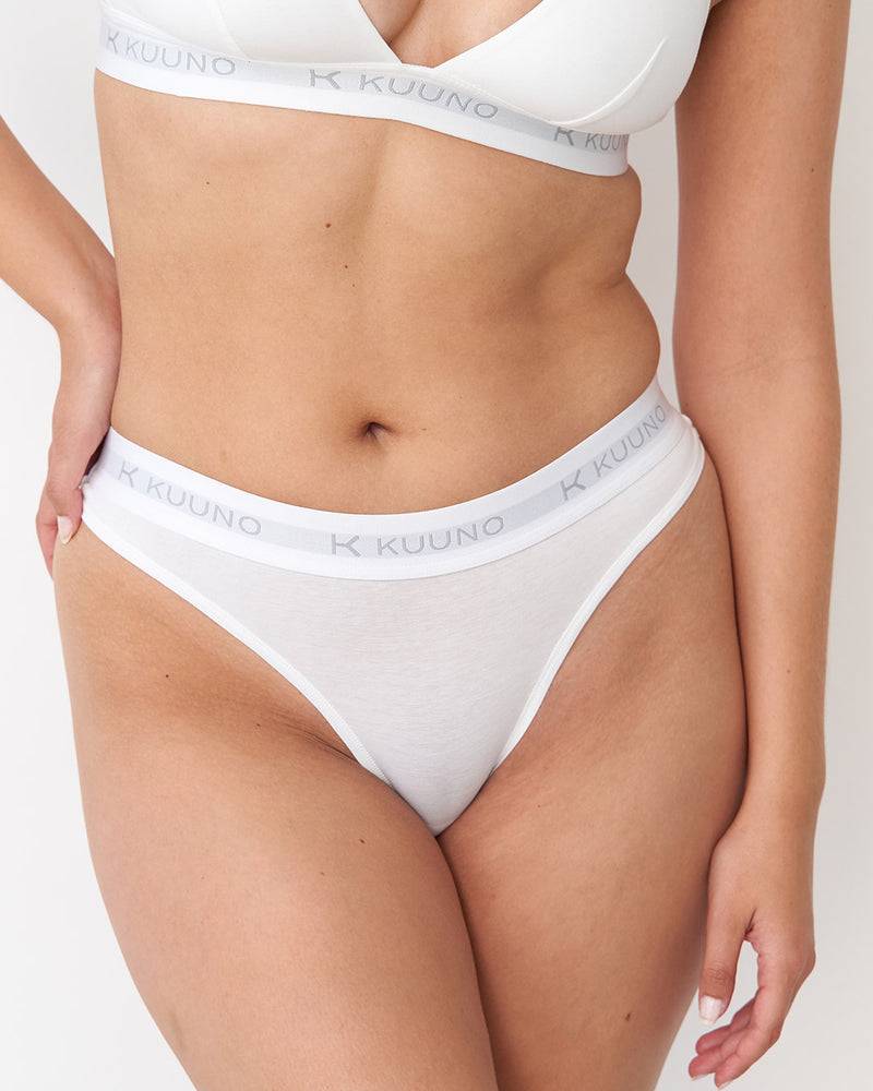 Kuuno 3er-Set Everyday Thong Classic White Osterangebot