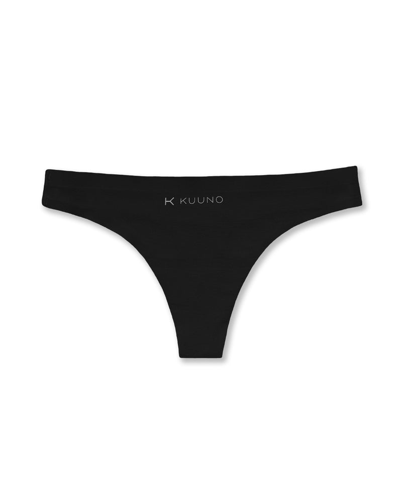 Kuuno Seamless Thong Night Black Muttertagsangebot