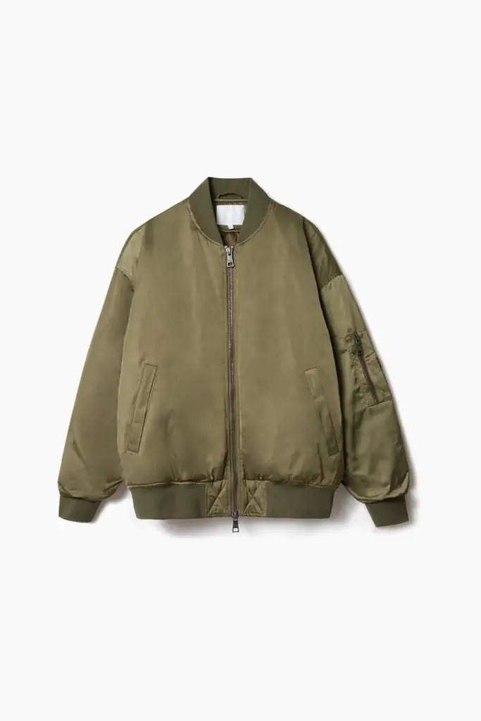 Lala Berlin Jacket Jalou nylon olive Im Verkauf