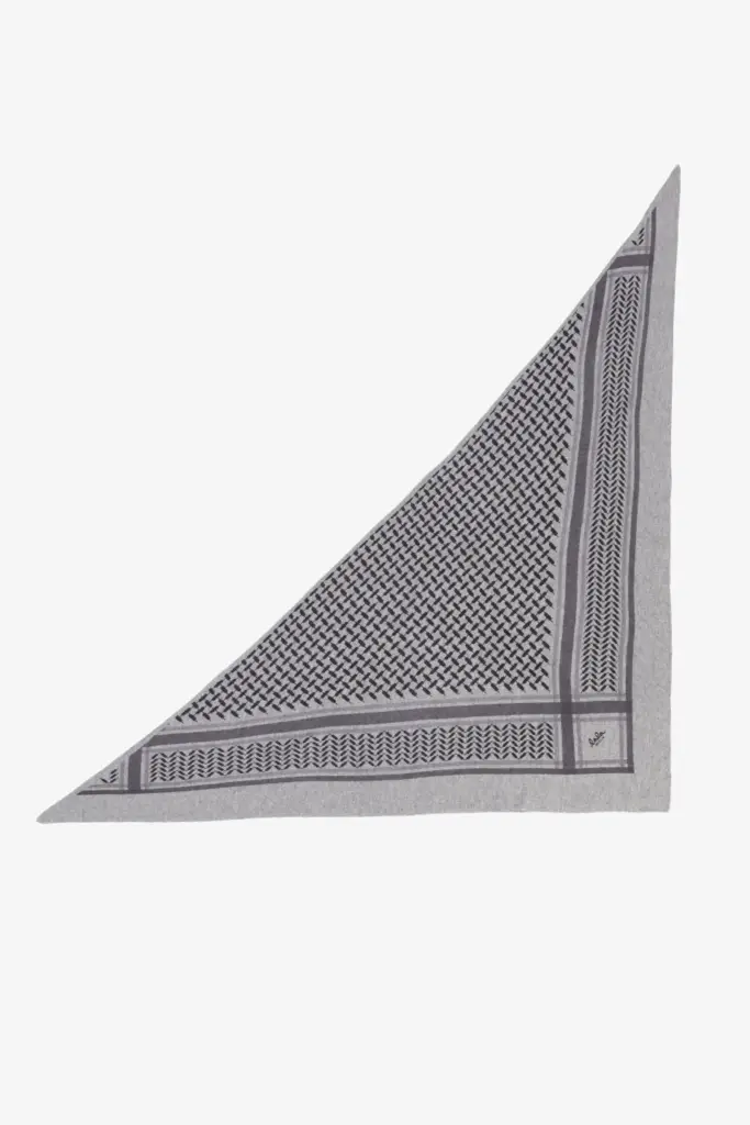Lala Berlin Triangle Trinity Classic M cashmere flanella light grey melange