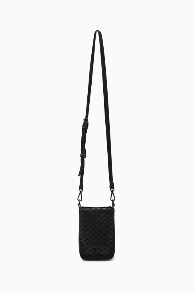 Lala Berlin Flat Crossbody Milwa grainy vegan leather black Fabrikverkauf