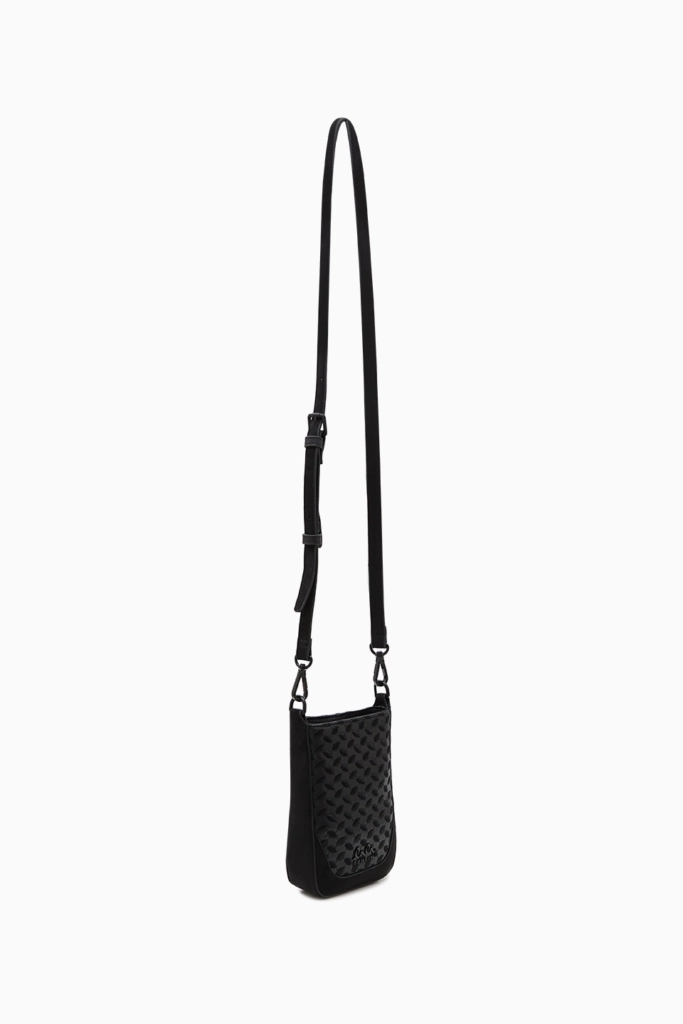 Lala Berlin Flat Crossbody Milwa grainy vegan leather black Fabrikverkauf