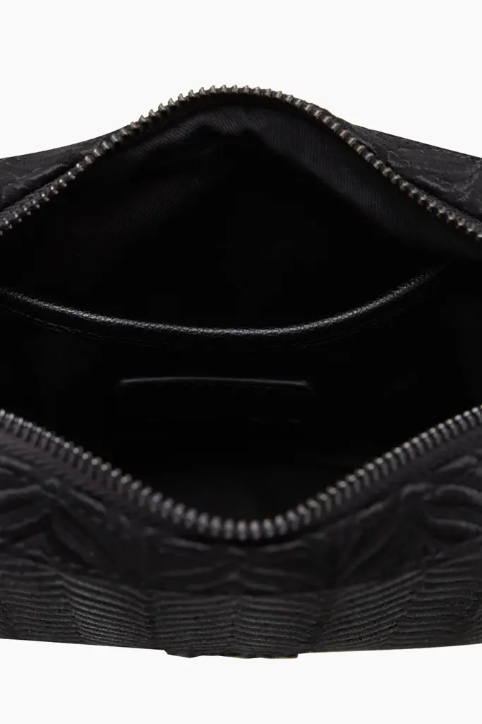 Lala Berlin Crossbody Magna canvas embroidery black Kostenloser Versand