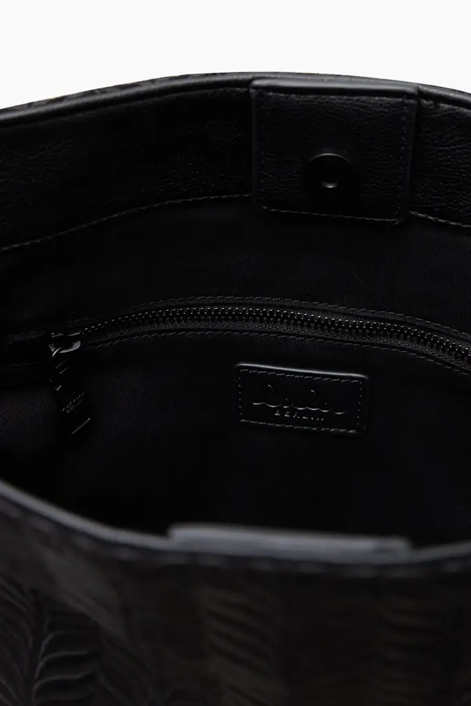 Lala Berlin Hobo Makis canvas embroidery black Limitierter Zeitrabatt