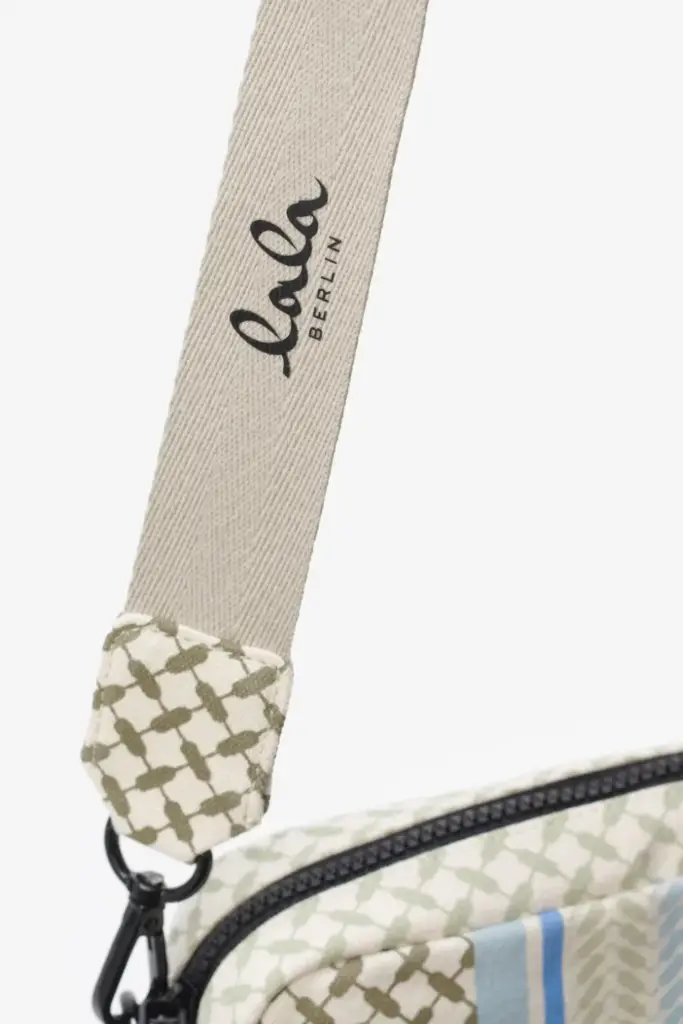 Lala Berlin Crossbody Milly canvas heritage stripe olive Fabrikpreis