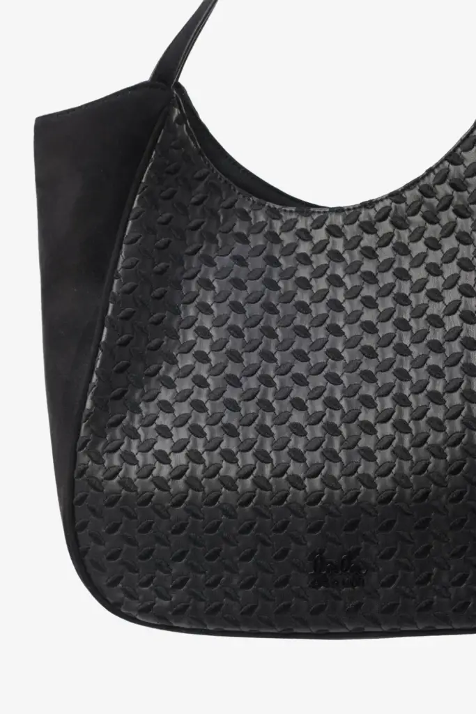Lala Berlin Shopper Mar vegan leather heritage embroidery black Günstig kaufen