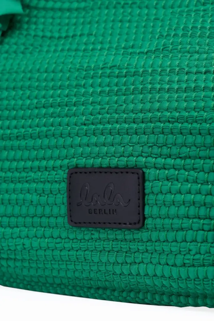 Lala Berlin Small Crossbody Mimi polyester green carpet weave Flash Sale