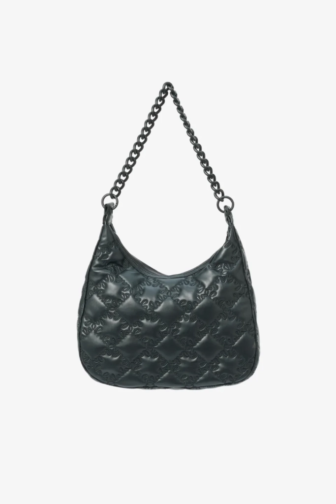 Lala Berlin Shoulderbag Mewis vegan leather lalagram black Preisnachlass