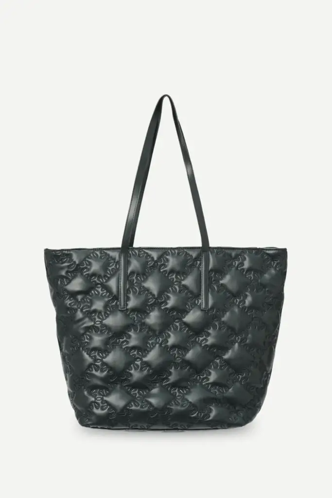 Lala Berlin East West Tote Maska vegan leather lalagram black Cyber Monday