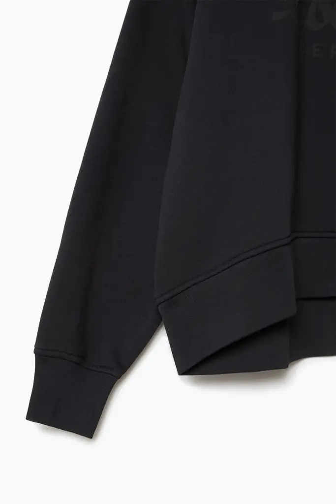 Lala Berlin Sweatshirt Ijora cotton black Heißer Verkauf