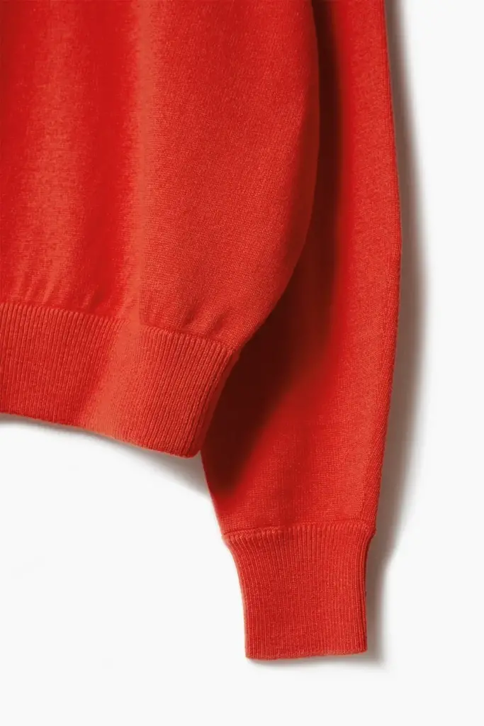 Lala Berlin Jumper Kira cotton mix hot orange Top Angebot