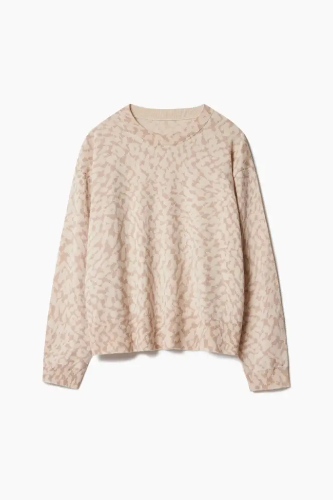 Lala Berlin Jumper Kactus wool mix cream heritage Exklusive Angebote