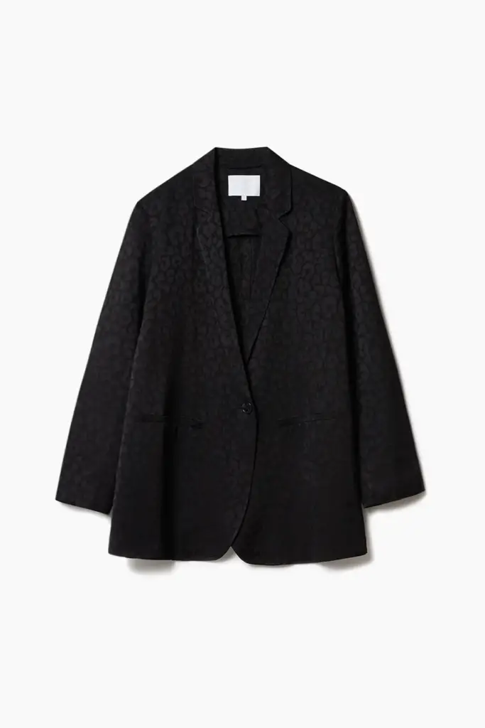 Lala Berlin Jacket Jewel viscose mix leo black Große Rabatte