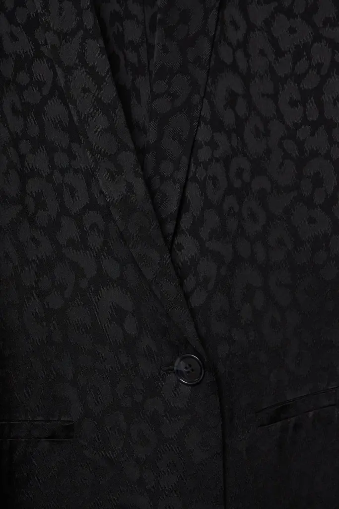Lala Berlin Jacket Jewel viscose mix leo black Große Rabatte