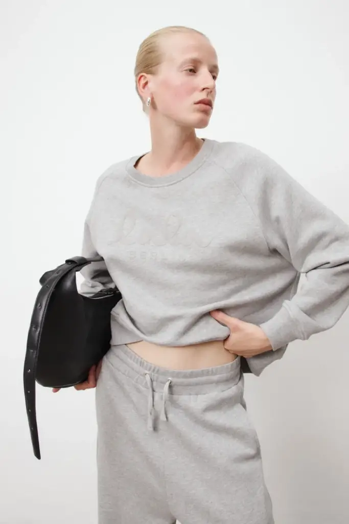 Lala Berlin Sweatpants Pylo cotton heather grey Saisonale Angebote