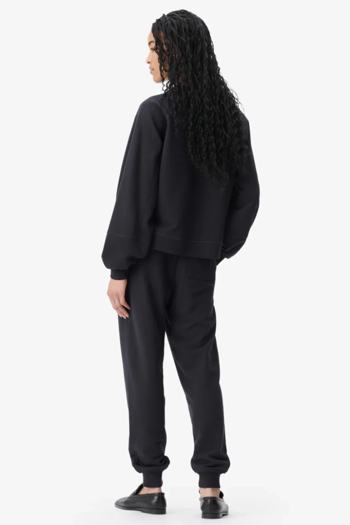 Lala Berlin Sweatshirt Ipara cotton mix black Tägliche Deals