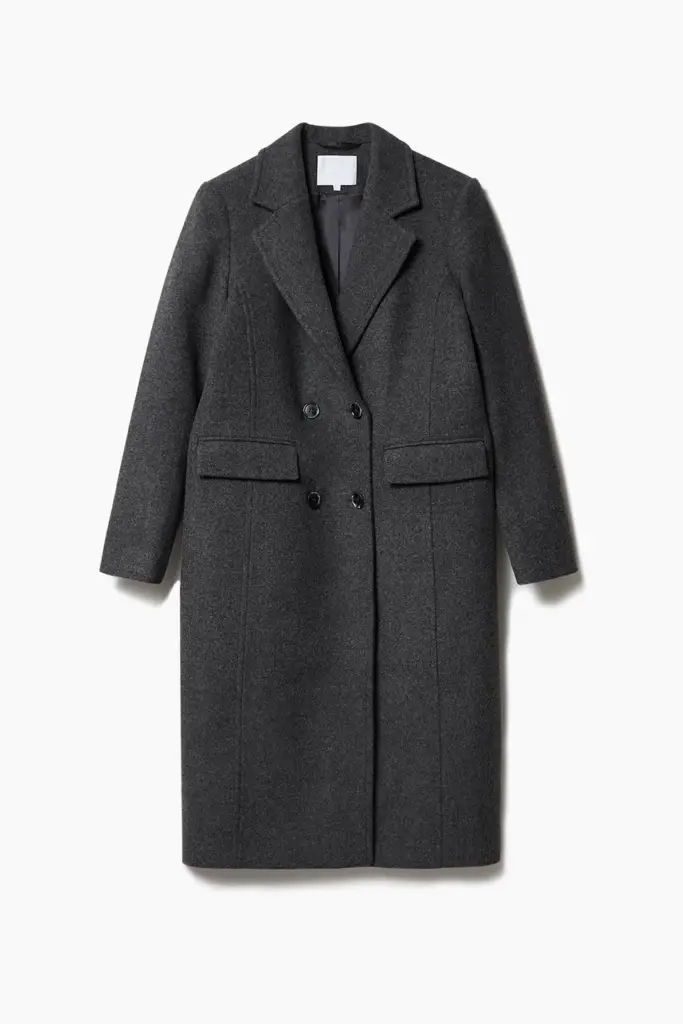 Lala Berlin Coat Cosima wool mix dark grey Wochenangebot