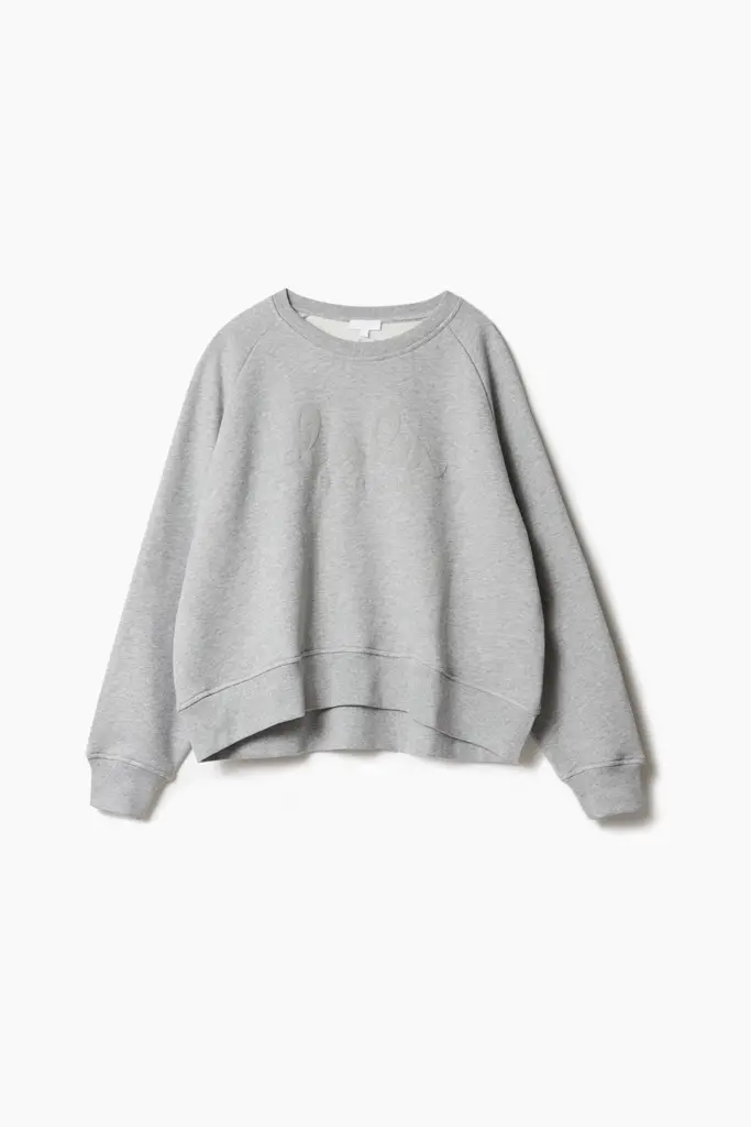 Lala Berlin Sweatshirt Ijora cotton heather grey JETZT KAUFEN