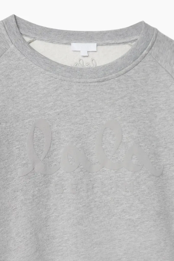 Lala Berlin Sweatshirt Ijora cotton heather grey JETZT KAUFEN