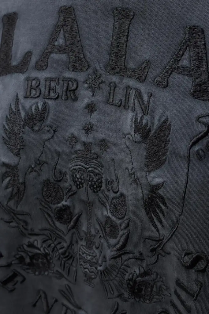 Lala Berlin Sweatshirt Ipali cotton love never fails black Bis zu 60% Rabatt