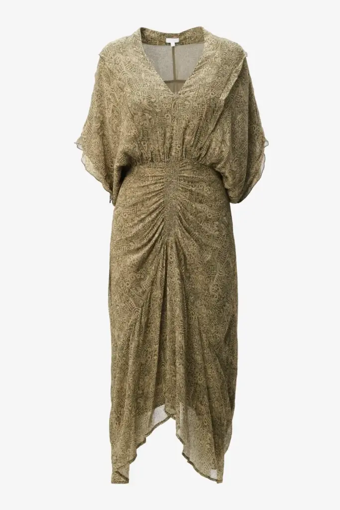 Lala Berlin Dress Dilyana viscose maze garden Vierteljährliche Förderung
