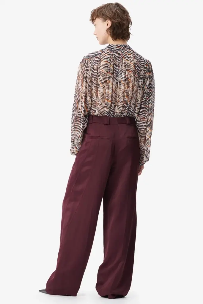 Lala Berlin Blouse Baylin viscose zebra shibori Discount Store für neue Produkte