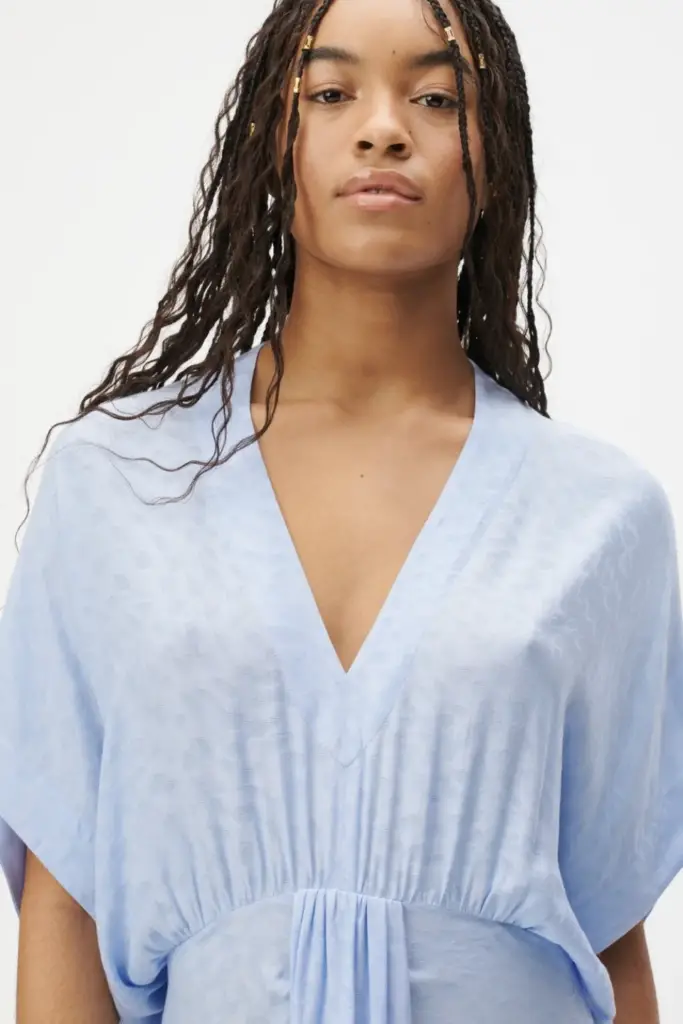 Lala Berlin Dress Dask viscose mix wave jacquard Riesige Rabatte