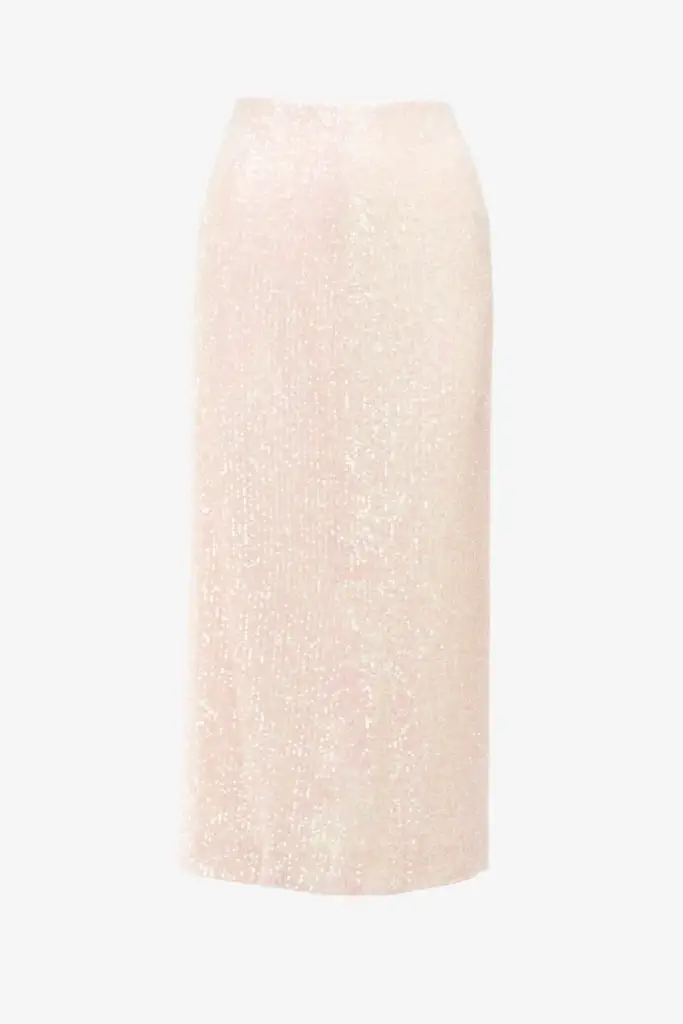 Lala Berlin Skirt Salem viscose mix powder 50% Rabatt mit kostenlosem Versand